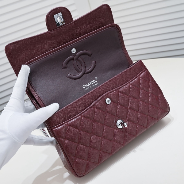 シャネルバッグ角部分ディテール